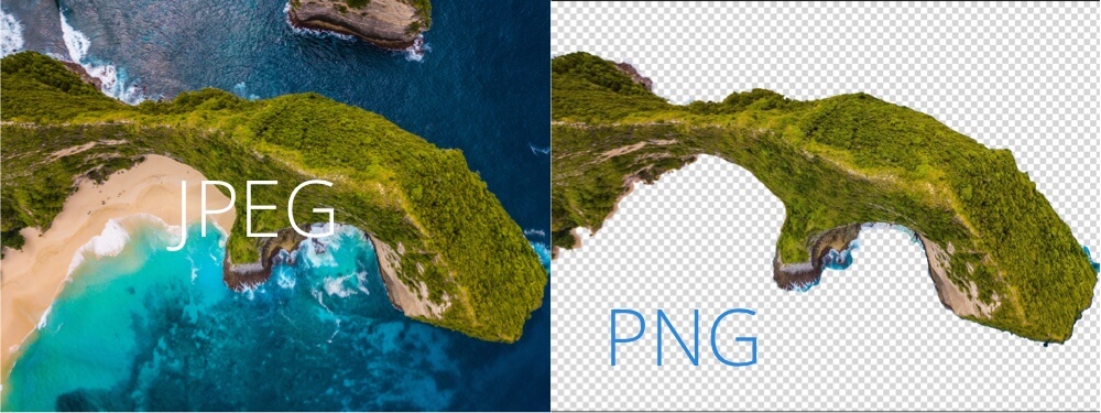 Transparenz in JPG und PNG