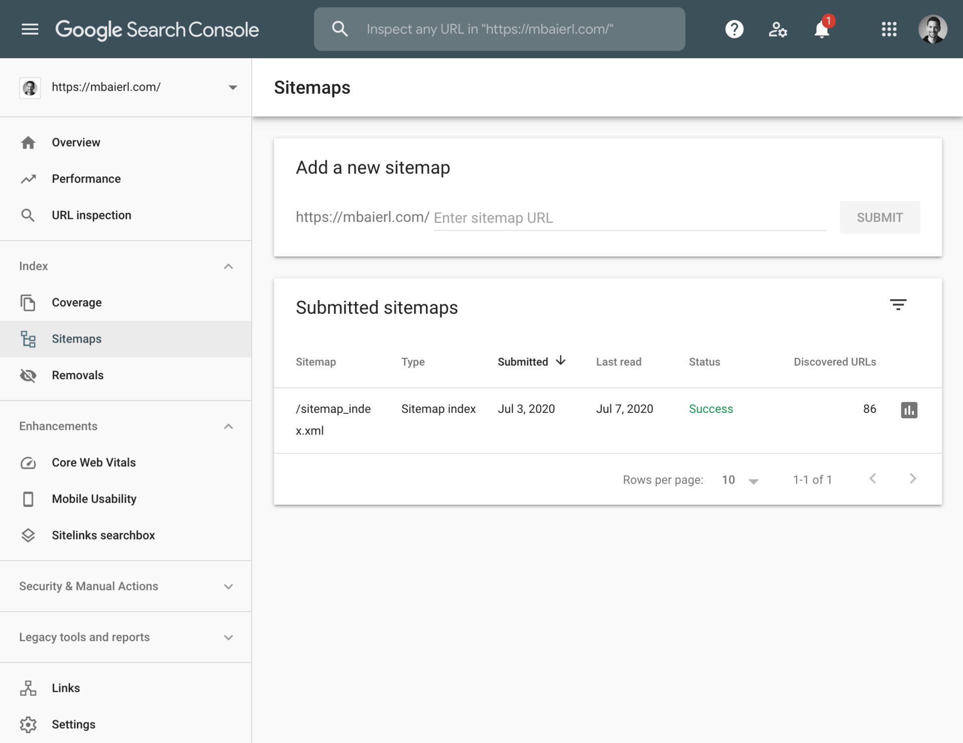 Rank Math SEO Plugin: Sitemap in Google Search Console eintragen