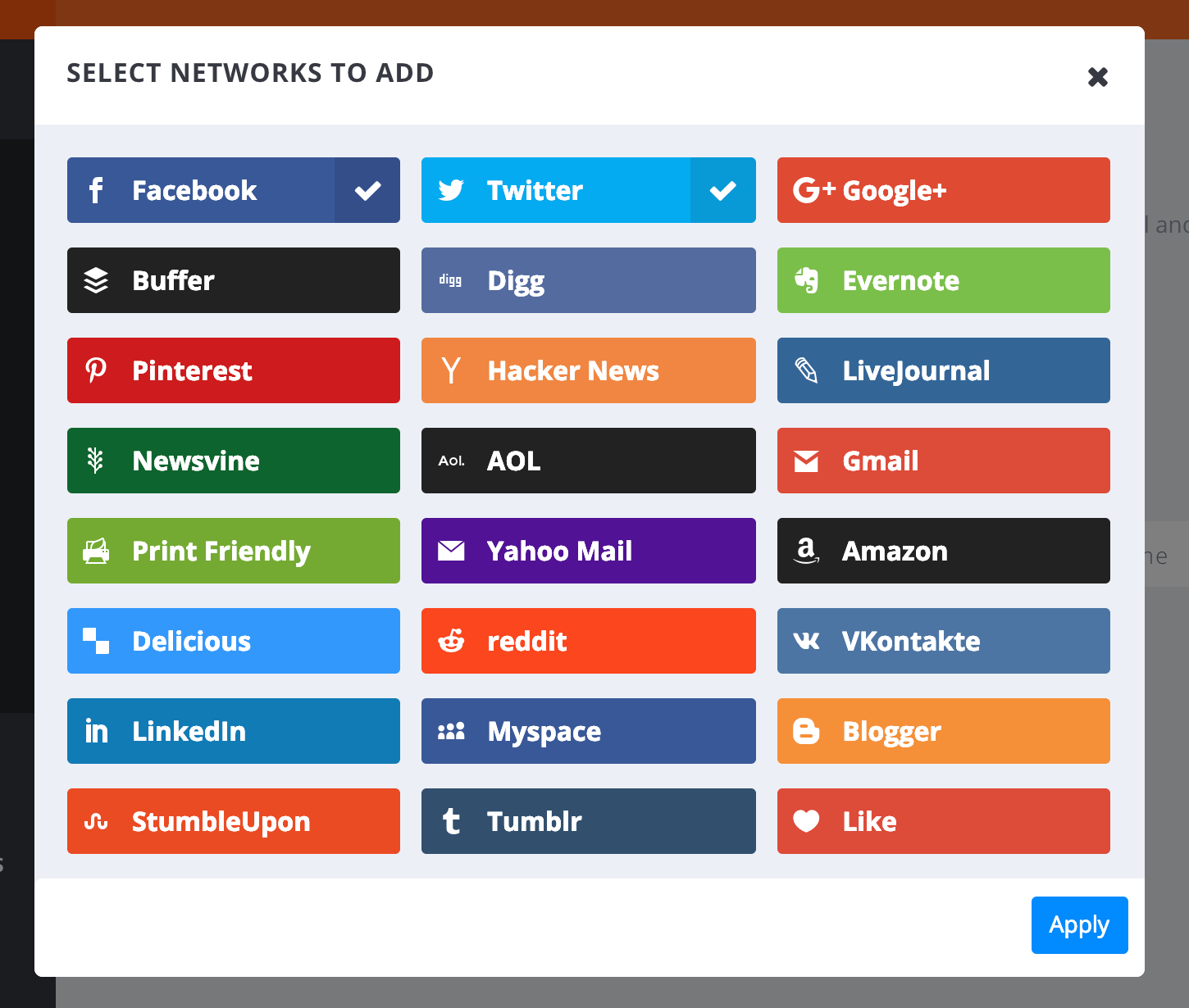 Das Monarch Social Sharing Plugin von Elegant Themes