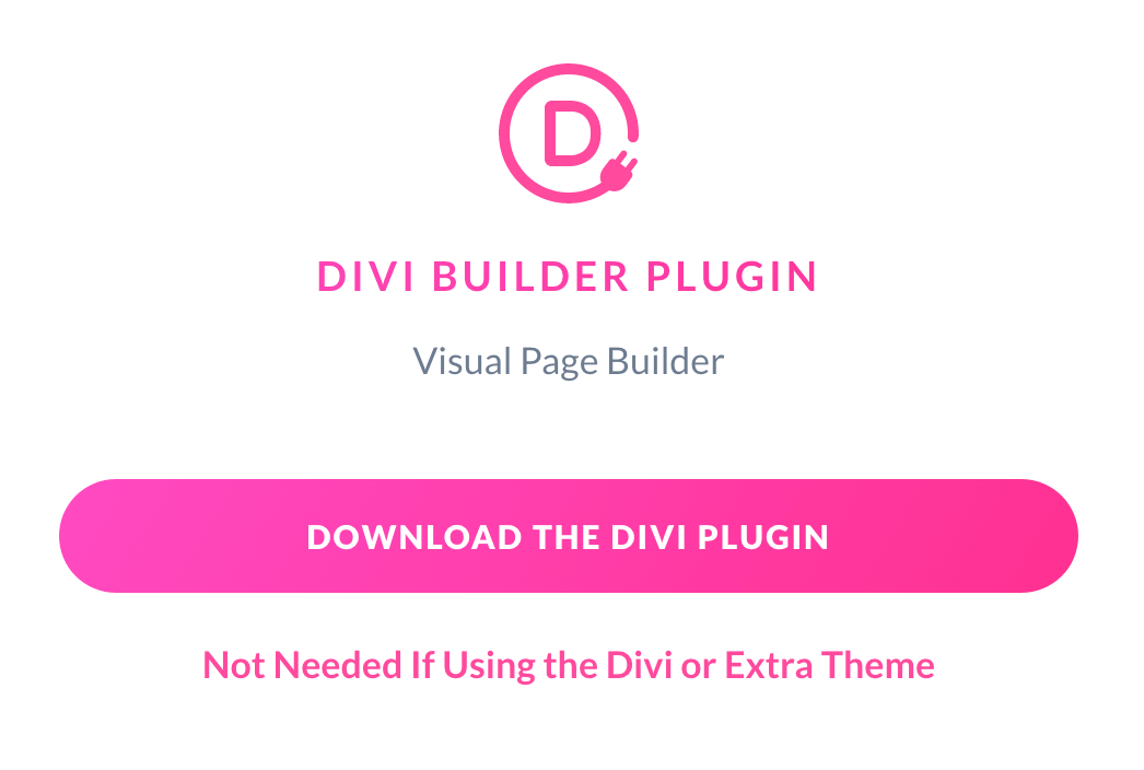 Divi Builder Plugin von Elegant Themes