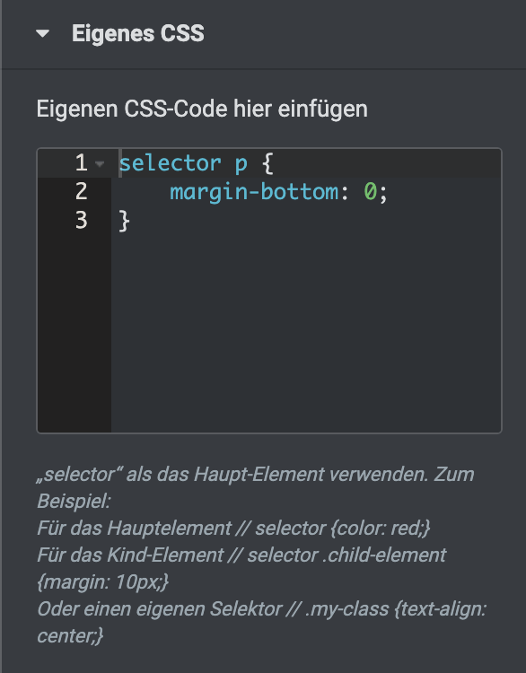 elementor-own-custom-css Divi vs. Elementor Pro: Custom CSS in Elementor Pro