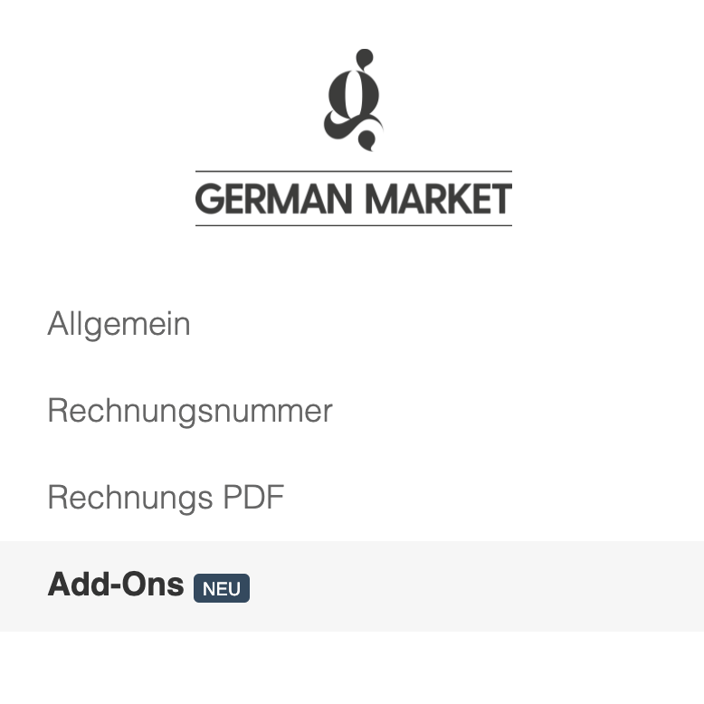 WordPress Online Shop: German Market Add-Ons