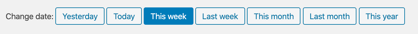 Matomo WordPress Plugin: Zeitraum auswählen