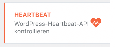 WP Rocket: Heartbeat