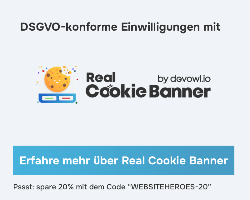 Das beste Cookie-Banner-Plugin für WordPress