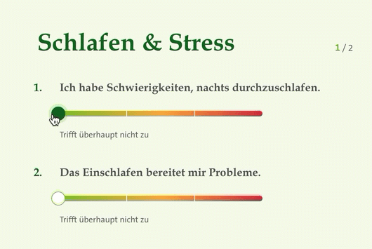 Stresstest: Slider Element für Elementor Pro Formulare