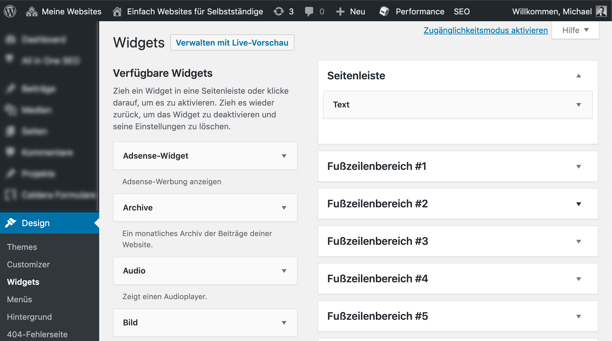 Deine Website und Social Media bzw. Marketing-Kanäle